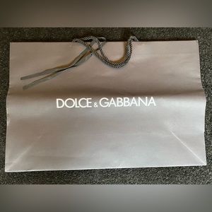 Dolce & gabbana gift bag 🎁